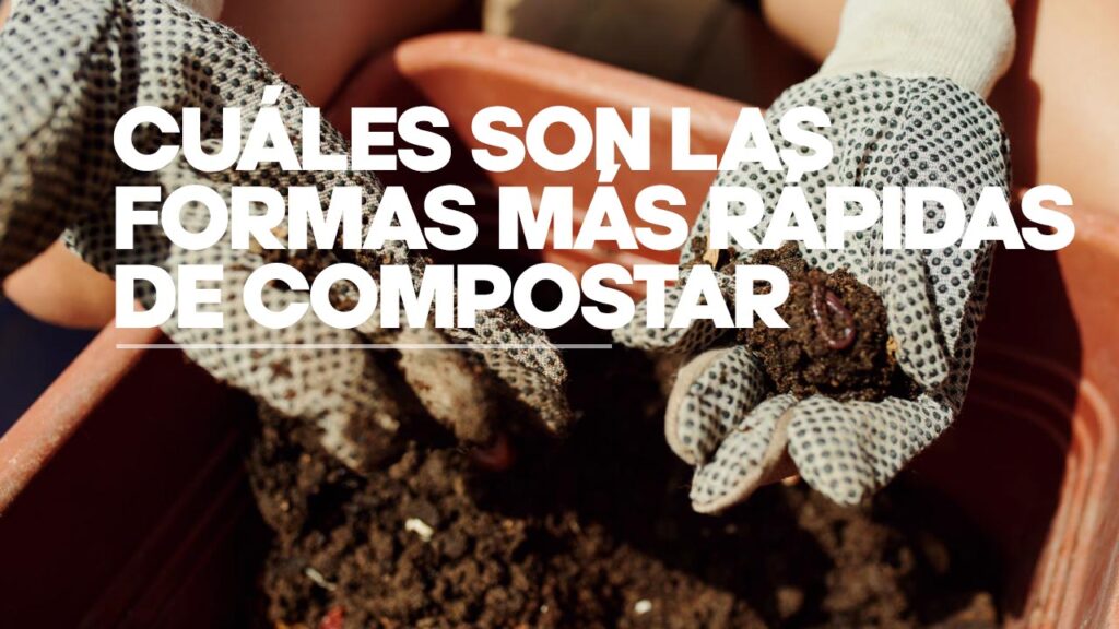 formas rápidas de compostar